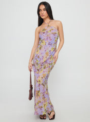 Florabella Halter Maxi Dress Multi