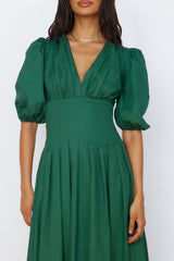 Nature's Escape Maxi Dress Green
