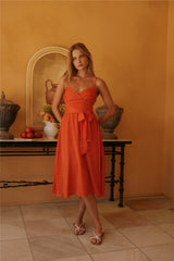 Lu & Lux Maxi Dress Red