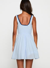 Natilda Mini Dress Blue