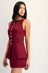 London Woven dress