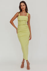 Dream Crush Lace-Up Back Maxi Dress
