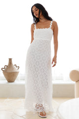 Blanca Maxi Dress White