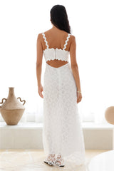 Blanca Maxi Dress White
