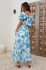 Sugar Rush Midi Dress Blue