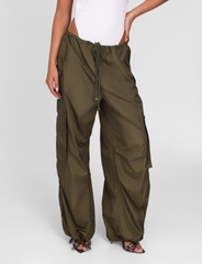 VIOLETTE PANT - GREEN : KHAKI GREEN