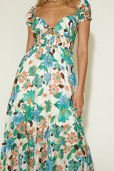 Afternoon Glow Maxi Dress Floral
