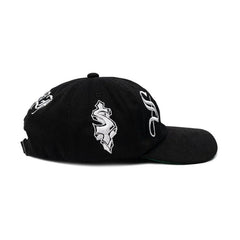 Boné 6 Panel $ Embroidery Preto - Four Street