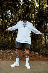 Camiseta Manga Longa - Belsay White - Four Street