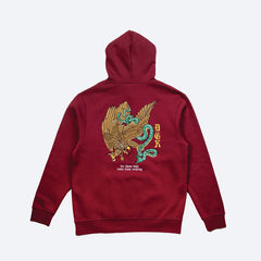 Courage Embroidered Hooded Fleece - Four Street