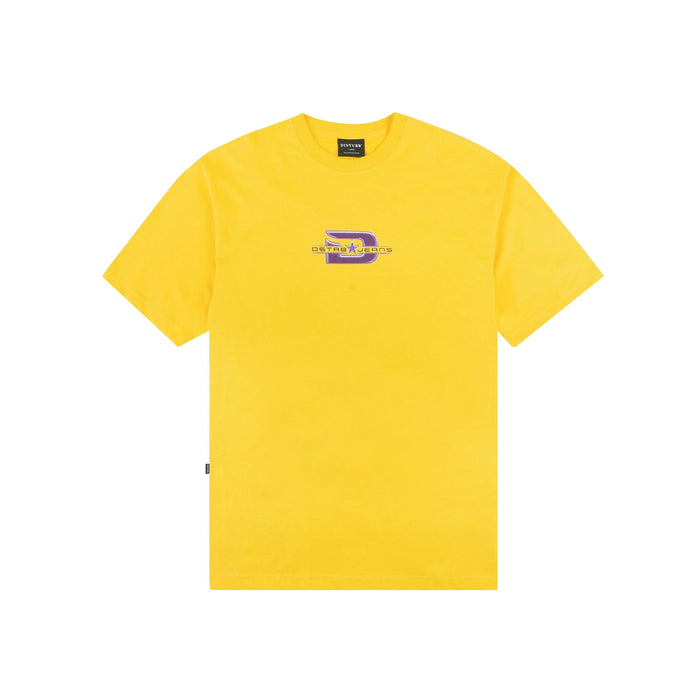 DSTRB Jeans T-Shirt in Yellow - Four Street