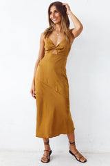 Forever Fresh Maxi Dress Brown