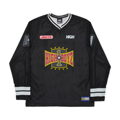 Jersey Longsleeve High "Champion" Preto - Four Street