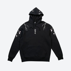 Life Embroidered Hooded Fleece - Four Street