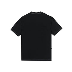Outline Logo T-Shirt in Black - Four Street