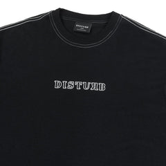 Outline Logo T-Shirt in Black - Four Street