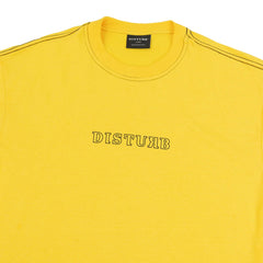 Outline Logo T-Shirt In Yellow - Four Street
