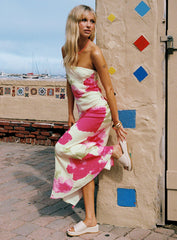 Best Of Me Strapless Maxi Dress Multi