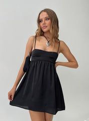 Ortega Mini Dress Black