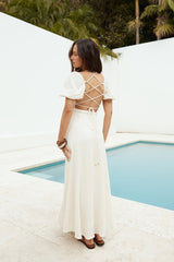 Moments Of Magic Maxi Dress Cream