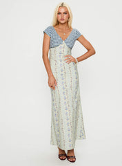Saije Maxi Dress Multi Floral