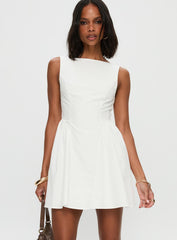 Maryvonne Mini Dress White