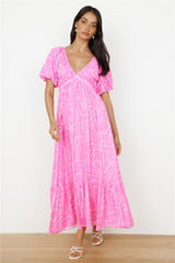 Daydreamer Maxi Dress in Pink