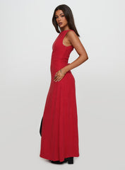 Lewisa Maxi Dress Red