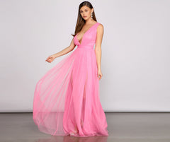 Bridget Double Slit Dress