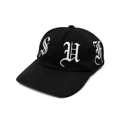 Boné 6 Panel $ Embroidery Preto - Four Street