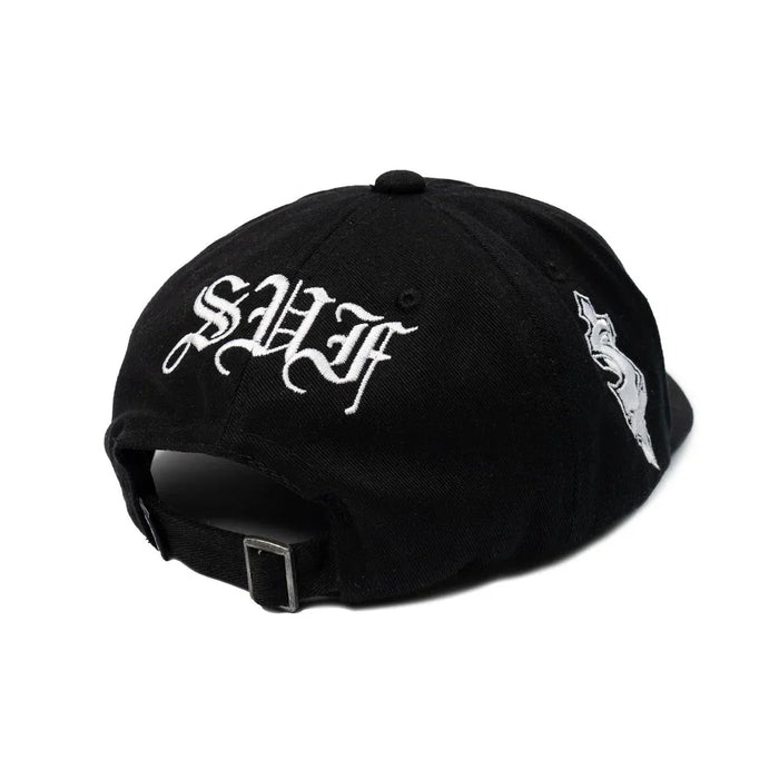 Boné 6 Panel $ Embroidery Preto - Four Street