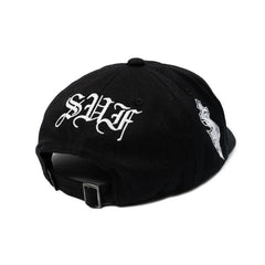 Boné 6 Panel $ Embroidery Preto - Four Street