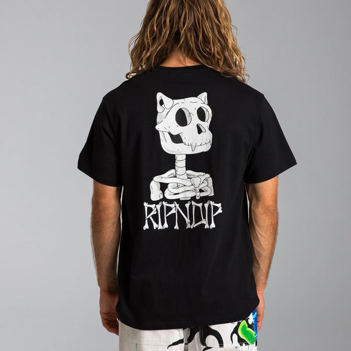 Bones Tee (Black) - Camiseta - Four Street