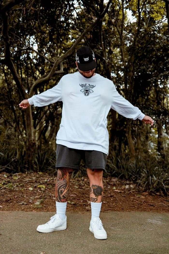 Camiseta Manga Longa - Belsay White - Four Street