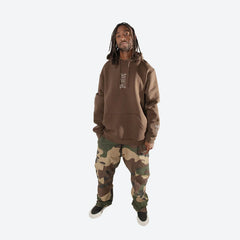 Clout Embroidered Hooded Fleece - Four Street
