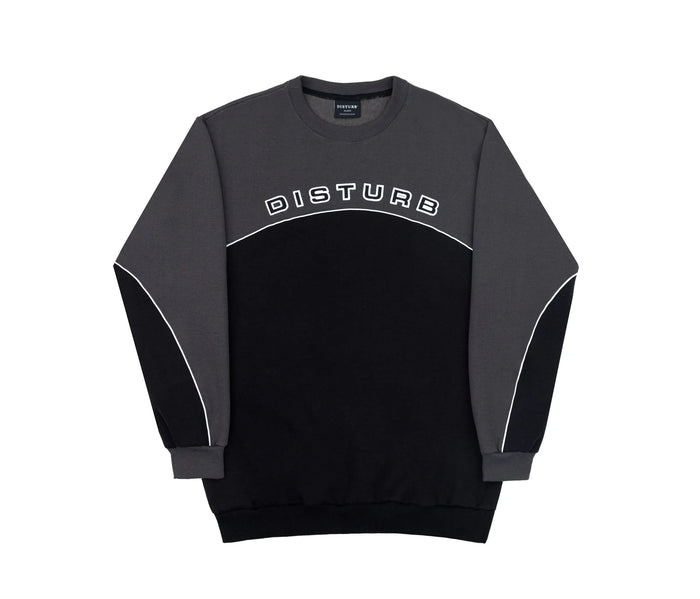 Core Crewneck In Black - Four Street