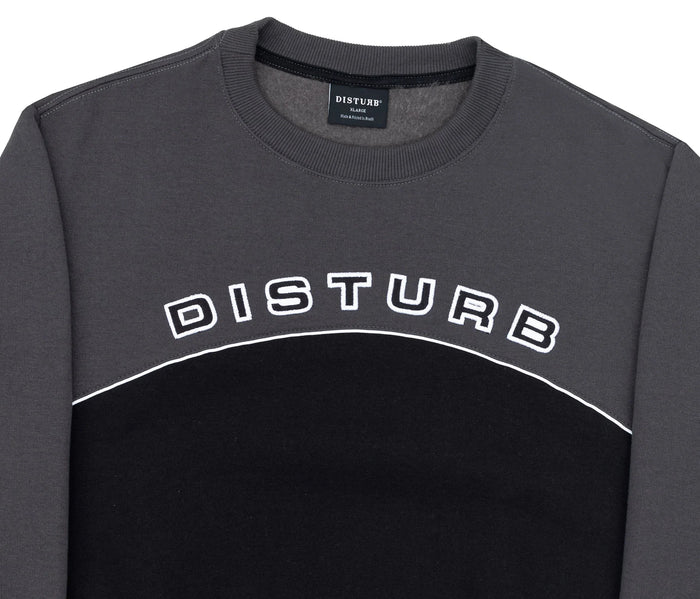 Core Crewneck In Black - Four Street