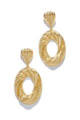 Nala Dangle Statement Earring - Gold