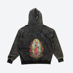 Our Lady Hooded Fleece - Four Street