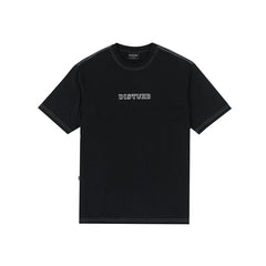 Outline Logo T-Shirt in Black - Four Street