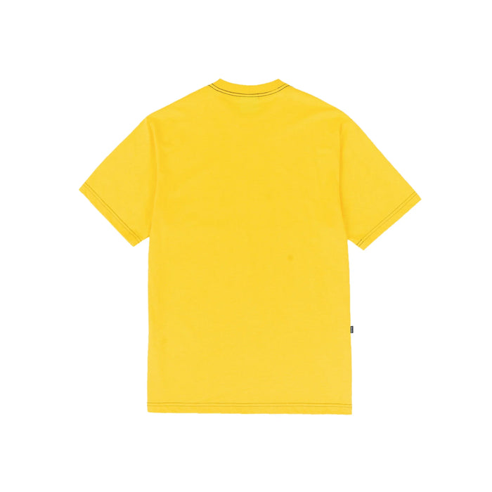 Outline Logo T-Shirt In Yellow - Four Street