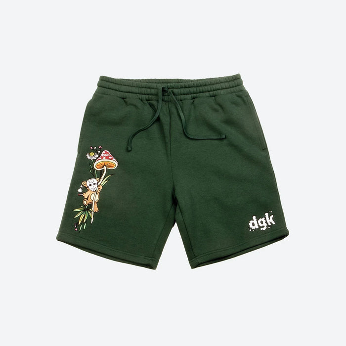Wonderland Embroidered Fleece Short - Four Street